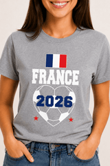 Women's France Football T-Shirt - Brand Threads