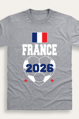 Women's France Football T-Shirt - Brand Threads