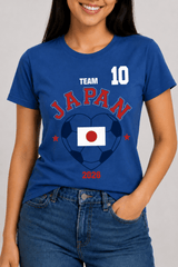 Women's Japan Football T-Shirt - Brand Threads