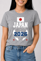 Women's Japan Football T-Shirt - Brand Threads