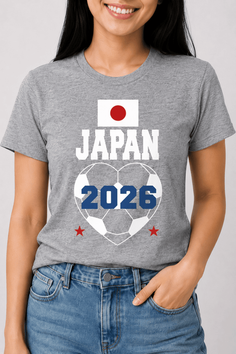 Women's Japan Football T-Shirt - Brand Threads