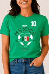 Women's Mexico Football T-Shirt - Brand Threads
