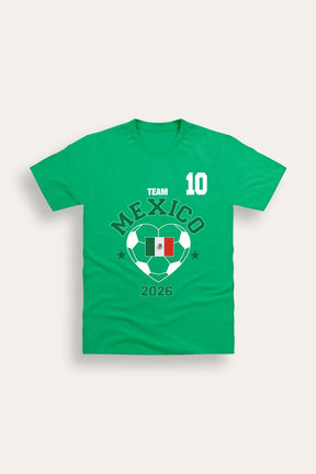 Women's Mexico Football T-Shirt - Brand Threads