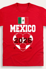 Women's Mexico Football T-Shirt - Brand Threads