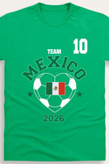 Women's Mexico Football T-Shirt - Brand Threads