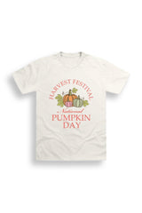 Women's Natural T-Shirt Harvest Festival National Pumpkin Day - Brand Threads