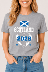 Women's Scotland Football T-Shirt - Brand Threads