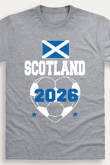 Women's Scotland Football T-Shirt - Brand Threads