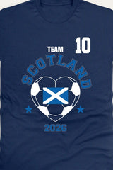 Women's Scotland Football T-Shirt - Brand Threads