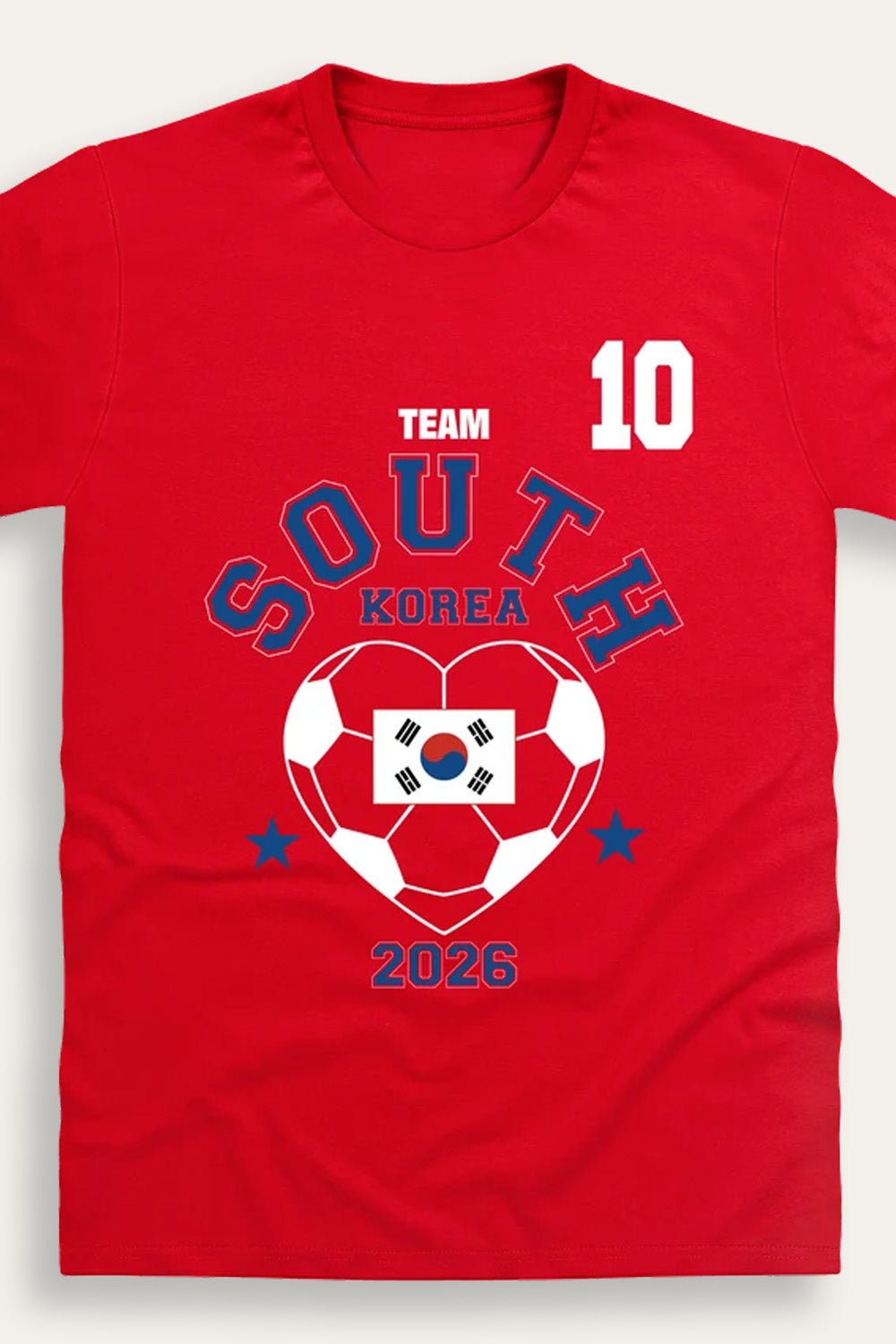 Women's South Korea Football T-Shirt - Brand Threads