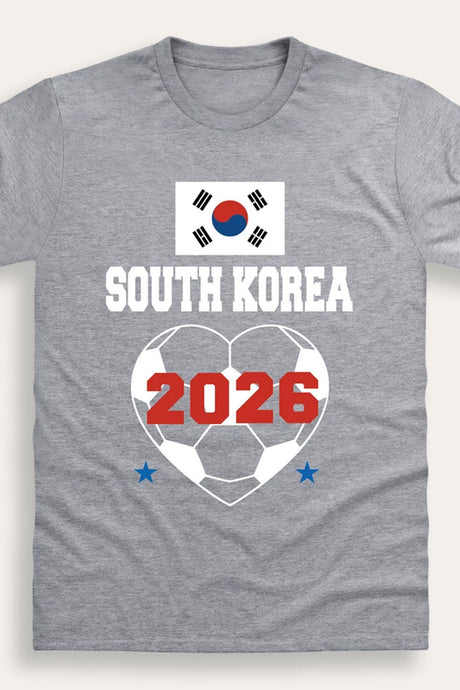 Women's South Korea Football T-Shirt - Brand Threads