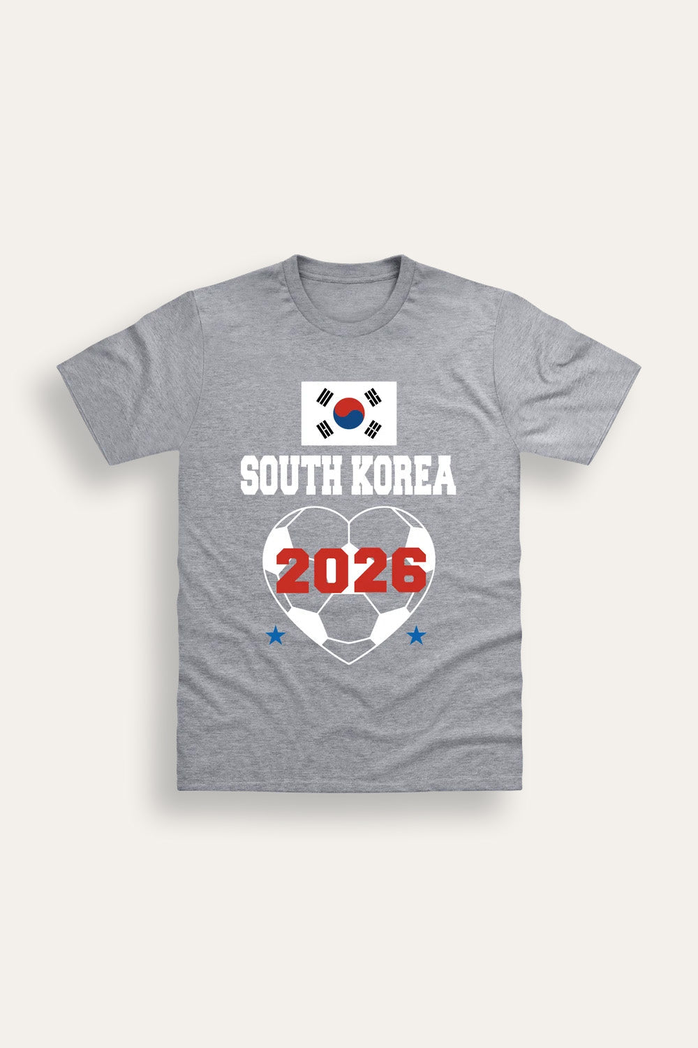 Women's South Korea Football T-Shirt - Brand Threads