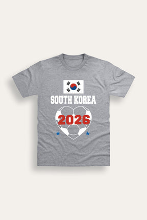 Women's South Korea Football T-Shirt - Brand Threads