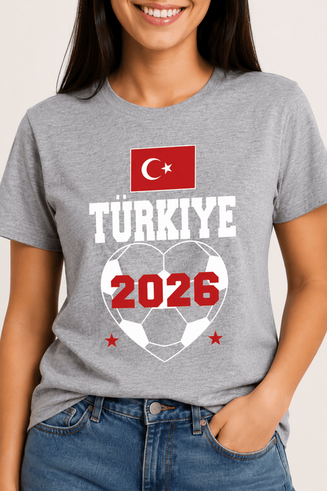 Women's Turkiye Football T-Shirt - Brand Threads