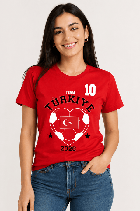 Women's Turkiye Football T-Shirt - Brand Threads