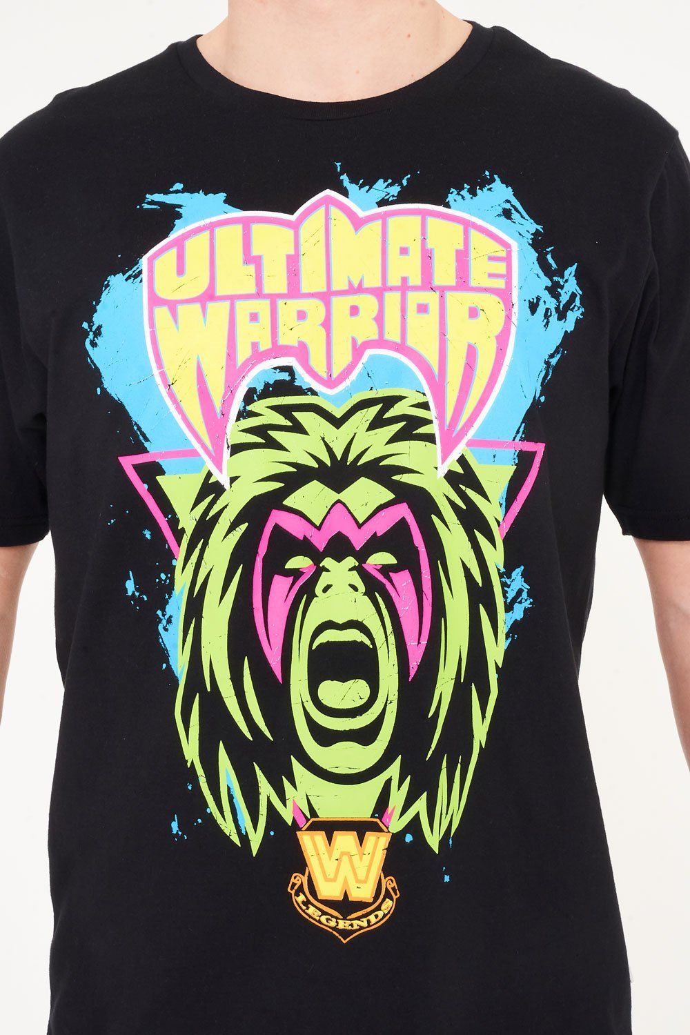 WWE Ultimate Warrior Men's BCI Cotton T-Shirt - Brand Threads