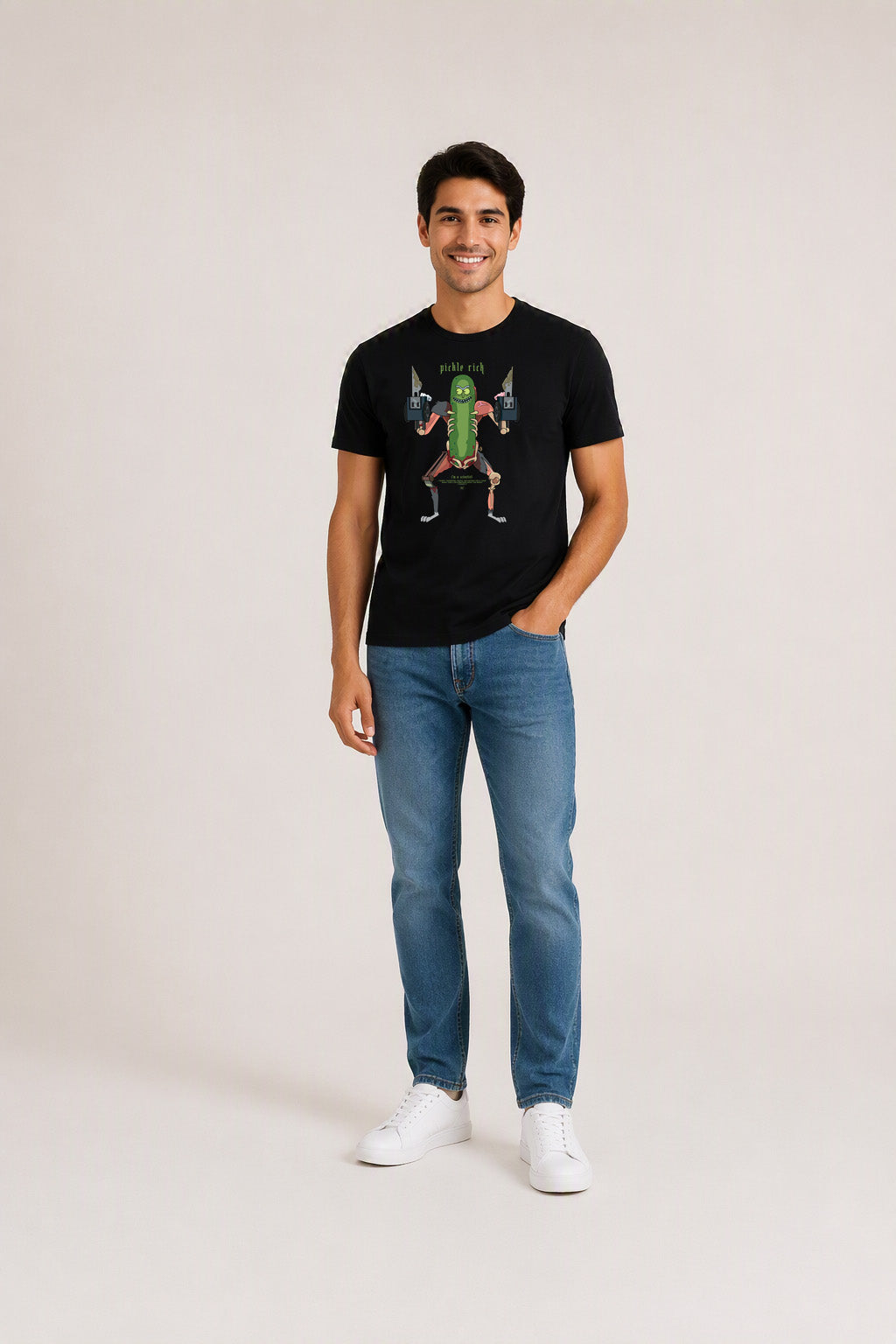 Men's Rick And Morty Pickle Rick T Shirt