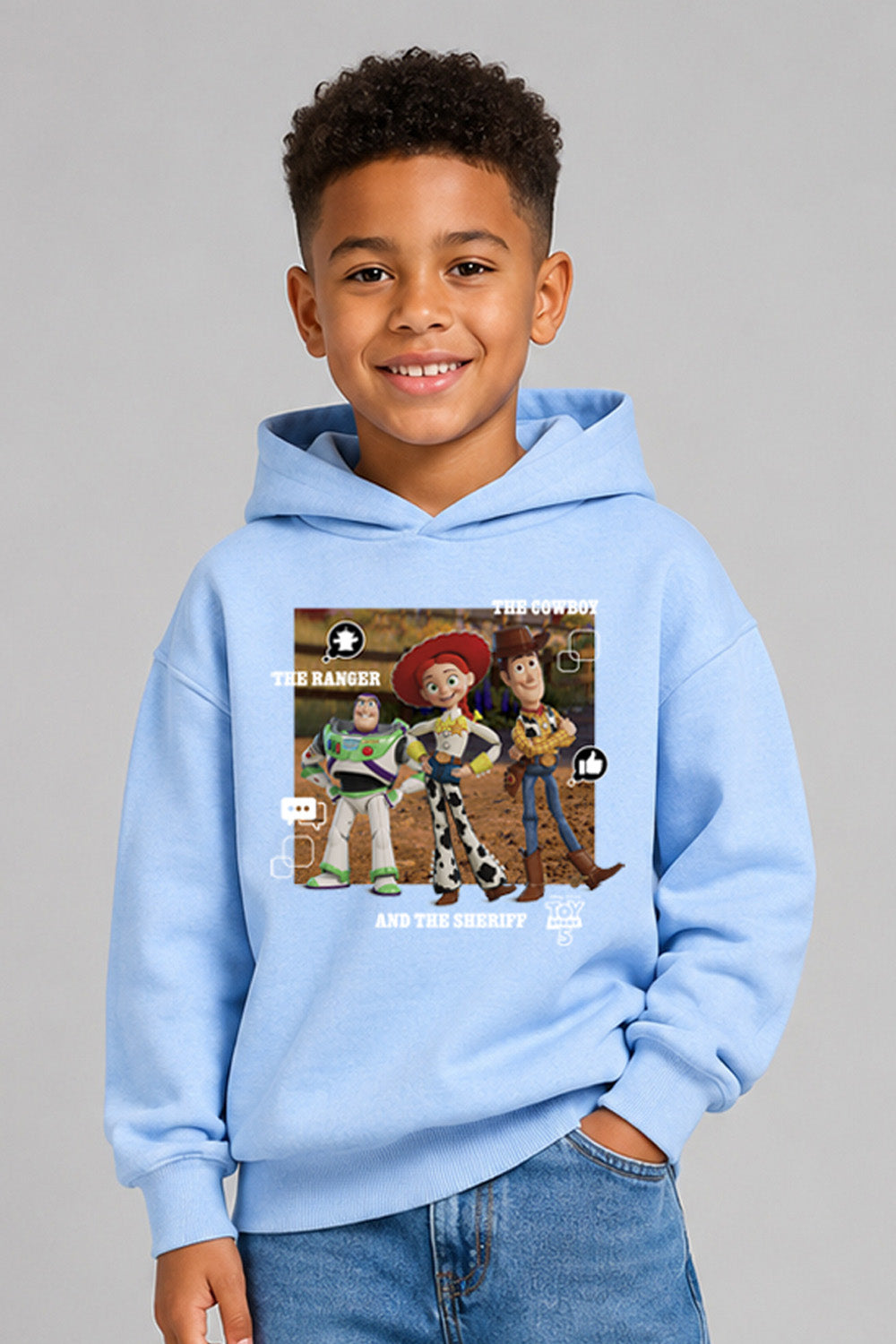 Kids Toy Story 5 Hoodie