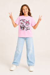 Hello Kitty and Friends Girls Pink T-Shirt