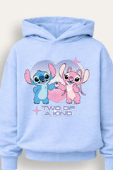 Disney Lilo & Stitch Girls Light Blue Hoodie and Jogger Set