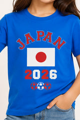 Kids Japan Football T-Shirt