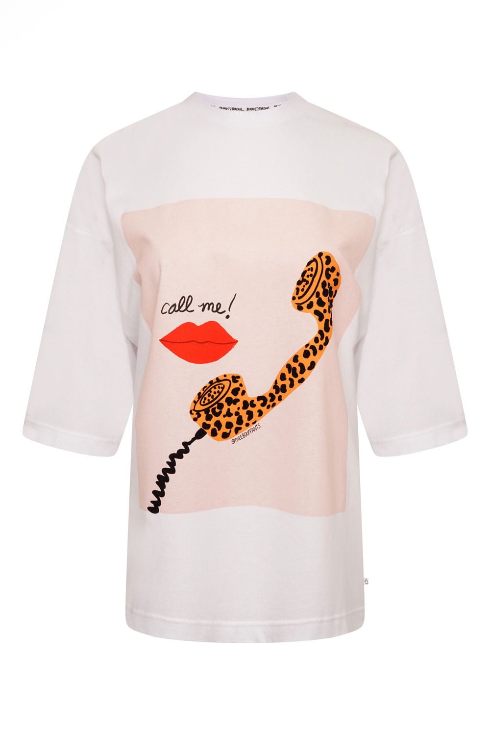 Bouffants and Broken Hearts Ladies BCI Cotton T-Shirt - Brand Threads