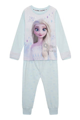 Disney Frozen Elsa Girls Snowflake Pyjamas - Brand Threads