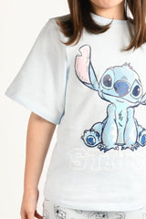 Disney Lilo and Stitch Girls Long Leg BCI Cotton Pyjamas - Brand Threads