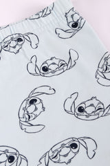 Disney Lilo and Stitch Girls Long Leg BCI Cotton Pyjamas - Brand Threads