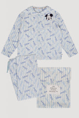 Disney Mickey Mouse Boys 100% Organic Cotton Classic Heirloom Pyjamas - Brand Threads