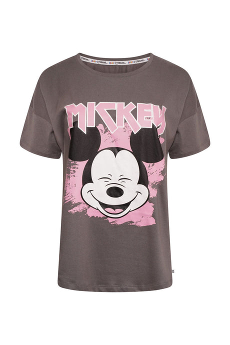 Disney Mickey Mouse Ladies BCI Cotton T-Shirt - Brand Threads