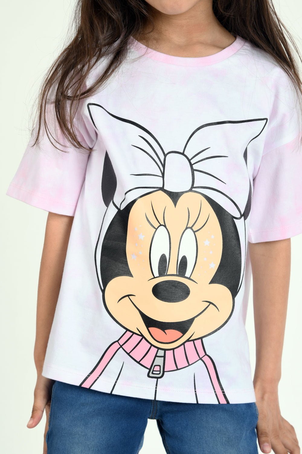 Disney Minnie Mouse Girls T-shirt 100% Organic Cotton - Brand Threads