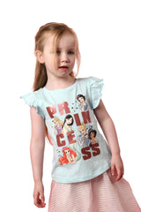 Disney Princess Girls Cotton T-Shirt - Brand Threads