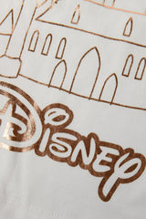 Disney Princess Girls Long Sleeve Castle Top - Brand Threads