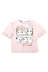 Disney Princess Girls Organic Cotton T-shirt - Brand Threads
