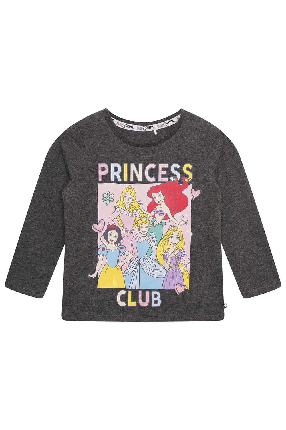 Disney Princesses Girls T-Shirt - Brand Threads
