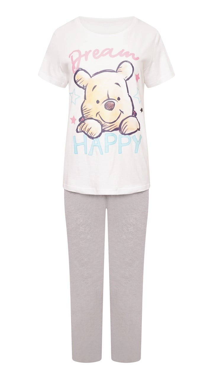Disney Winnie The Pooh Ladies Pyjamas - Brand Threads