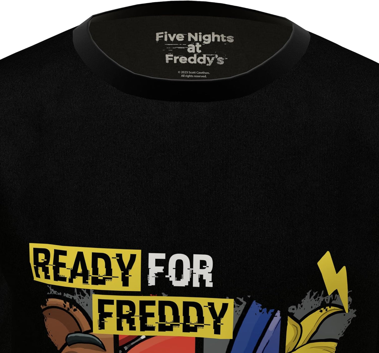 Five Nights at Freddy's Boys Pyjamas Long Sleeved Kids Winter Pyjamas Set Official Merchandise - Brand Threads