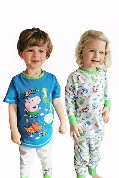 George Pig Boys 2-Pack Pyjamas - Brand Threads