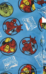 Marvel Blue Boys Pyjamas Full Length - Brand Threads