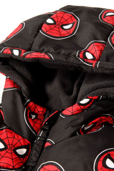 Marvel Spider-Man Black Zip Coat - Brand Threads