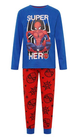 Marvel Spiderman Boys Pyjamas - Brand Threads