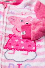Peppa Pig Girls Fleece Onesie - Brand Threads