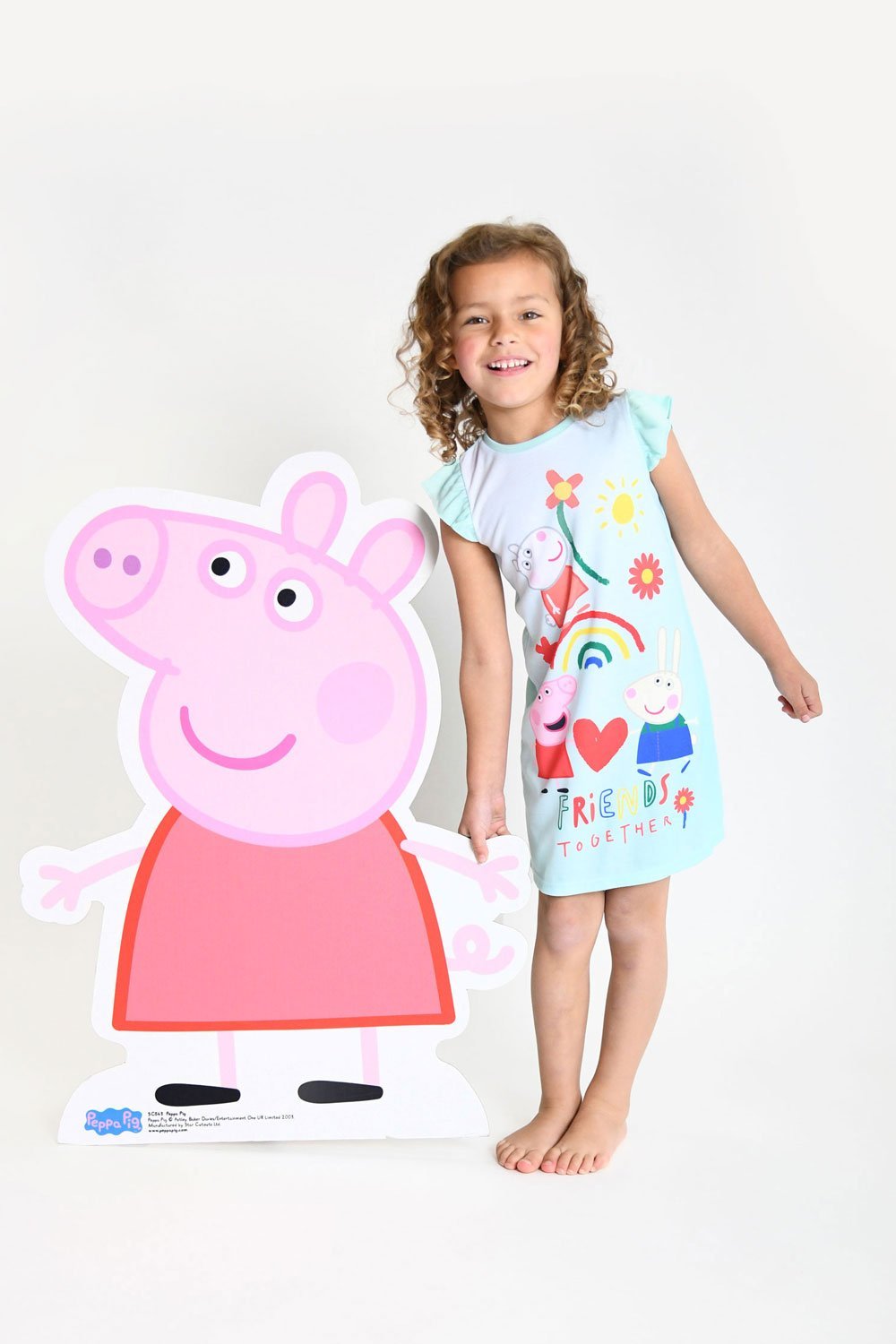 Peppa Pig Girls Nightie 100 Recycled Polyester