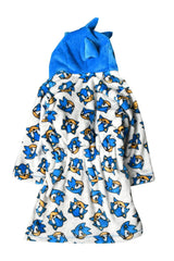 Sonic The Hedgehog Boys Hooded Fleece Robe - Brand Threads
