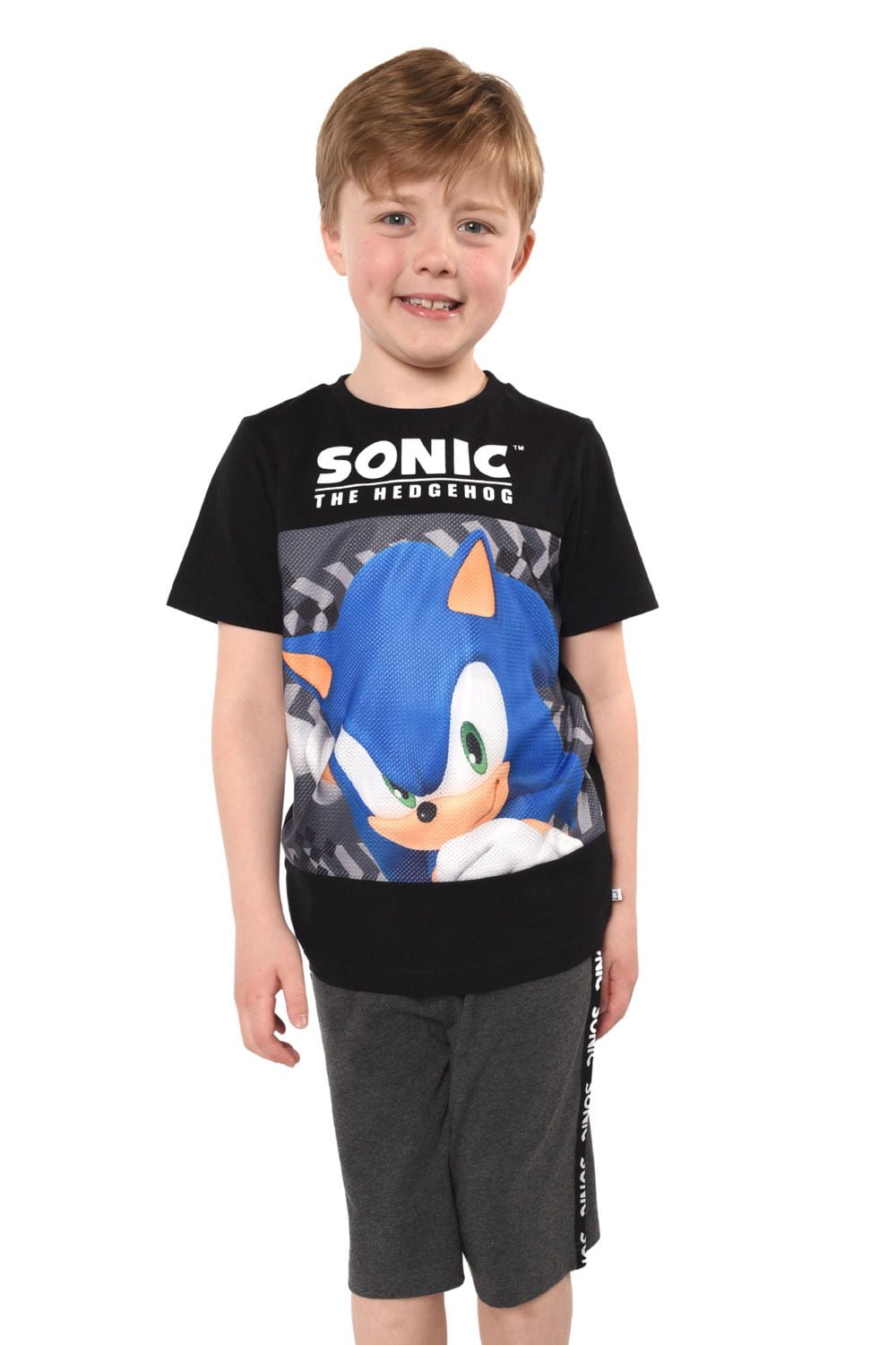 Sonic The Hedgehog Organic Cotton Shorty Pyjamas - Brand Threads