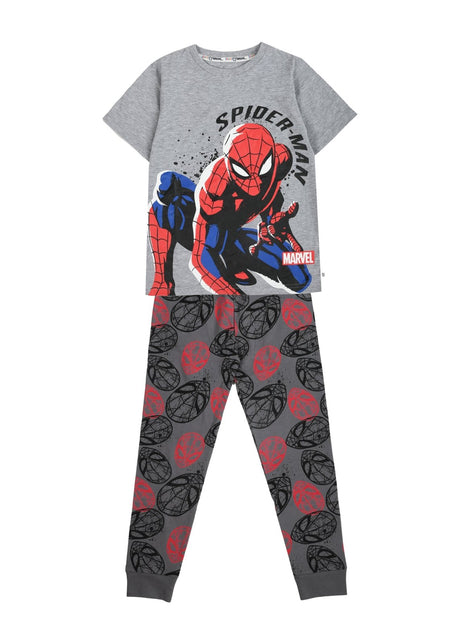 Spiderman Boys Cotton Pyjamas Set - Soft & Breathable - Brand Threads