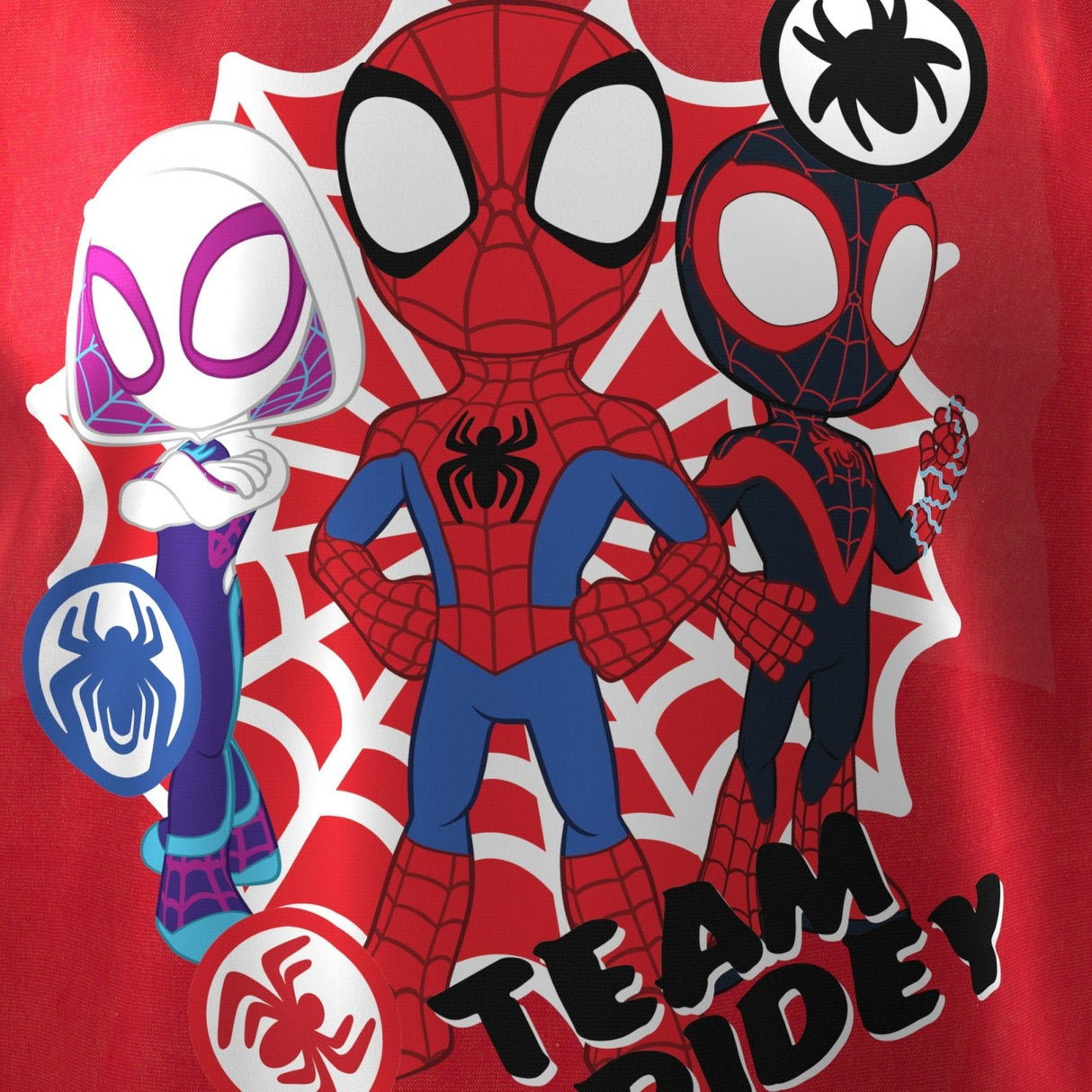 Spidey and Friends Boys Pyjamas Long Sleeved Kids Spiderman Set - Brand Threads