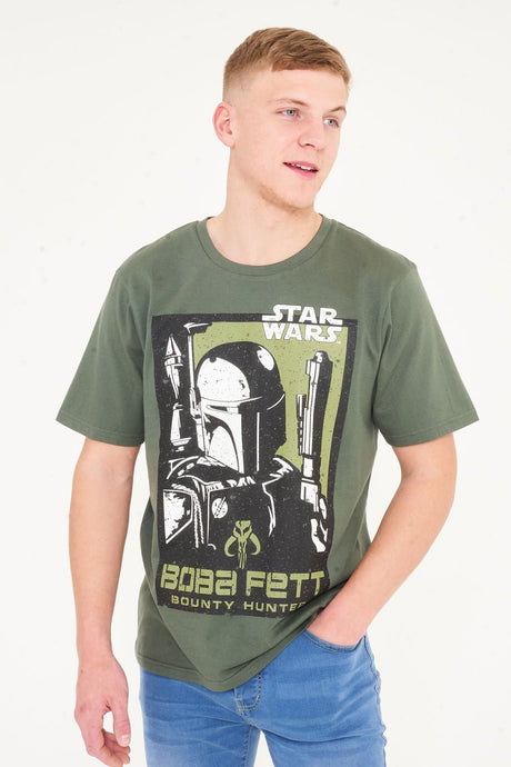 Star Wars Boba Fett Men's BCI Cotton T-Shirt - Brand Threads