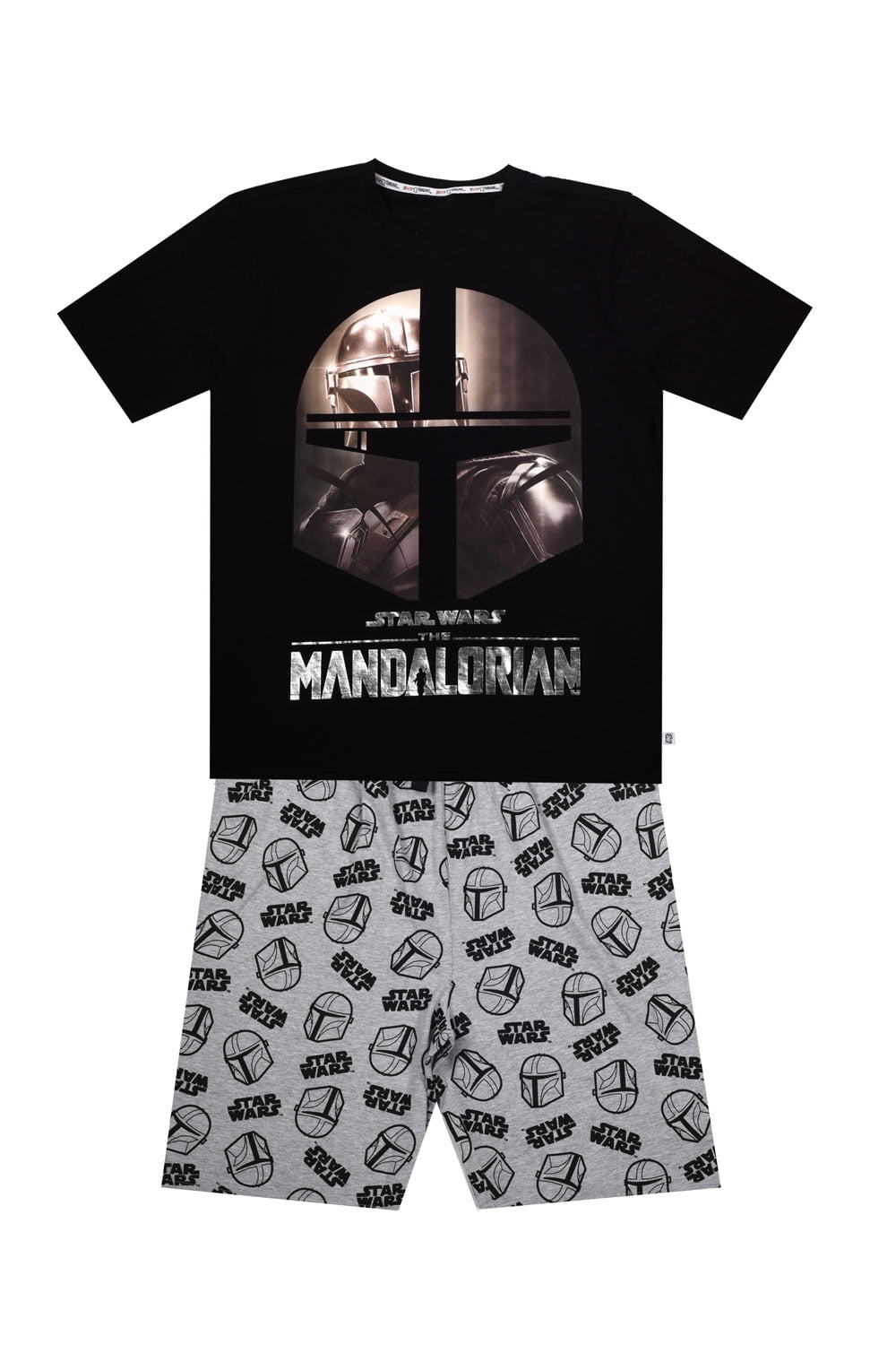 The Mandalorian - The Child Mens Organic Cotton Shorty Pyjamas - Brand Threads